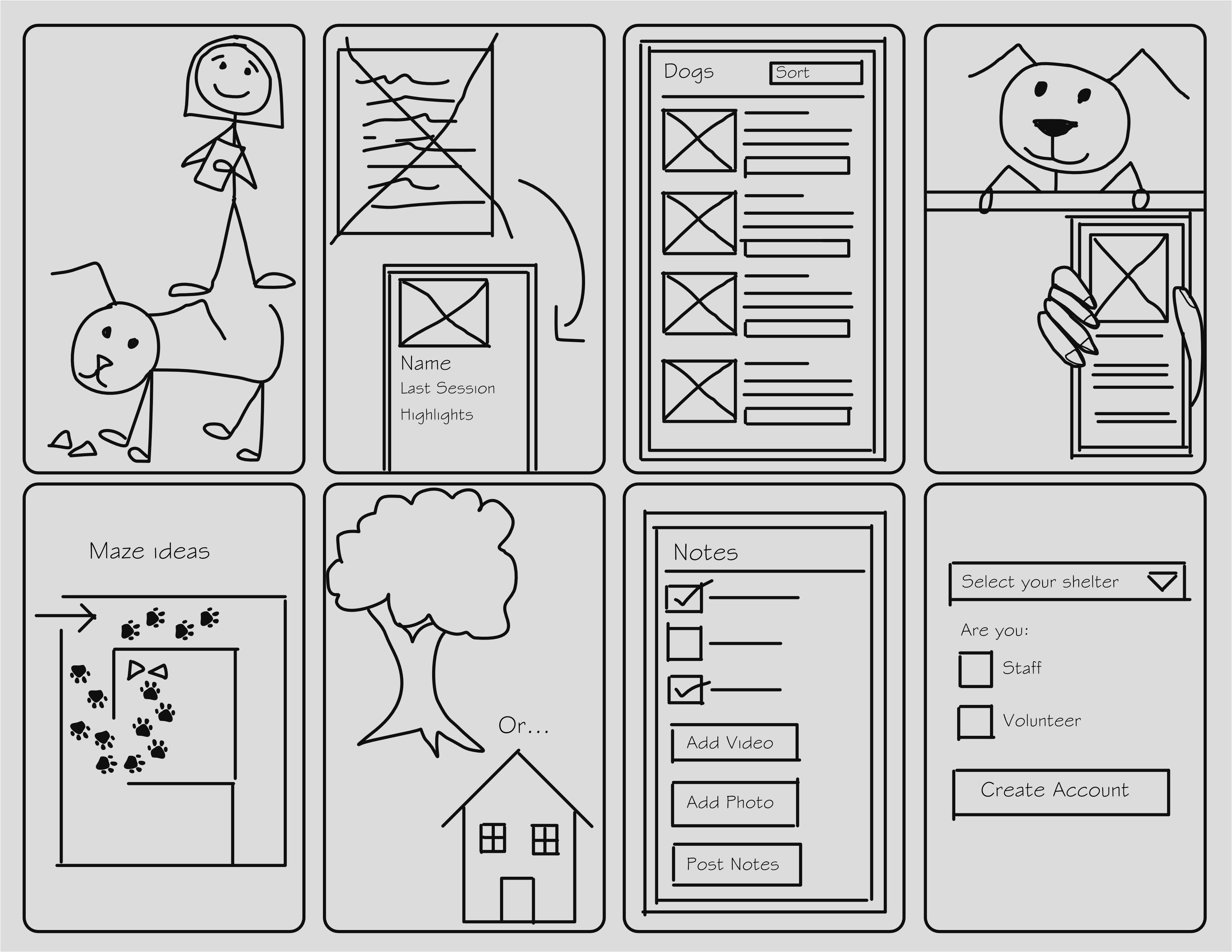 case study sketches